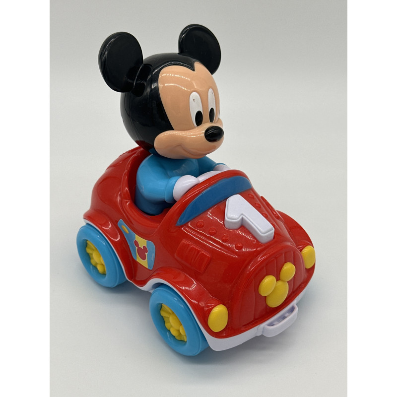 MICKEY EN VOITURE  - Jouet d'occasion - Papou