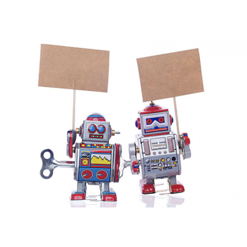 LOT DE 2 ROBOT JAPAN 8 - Jouet d'occasion - Papou